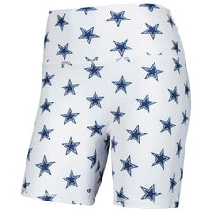 Dallas Cowboys Women's Allover Print Biker Shorts - White online