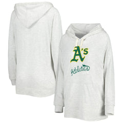 Athletics Touch Women's Pre-Game Raglan Pullover Hoodie Heather Gray