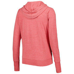 St. Louis Cardinals Touch Women's Training Camp Tri-Blend Lightweight Full-Zip Hoodie Red