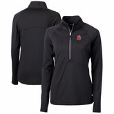 Tampa Bay Buccaneers Cutter & Buck Women's Throwback Logo Adapt Eco Knit Stretch Recycled Half-Zip Pullover Top - Black on sale