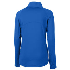 Seattle Seahawks Cutter & Buck Women's Throwback Logo Adapt Eco Knit Stretch Recycled Half-Zip Pullover Top - Royal outlet