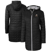 Cleveland Browns Cutter & Buck Women's Throwback Logo Rainier Primaloft Eco Full-Zip Hoodie Long Coat - Black sale