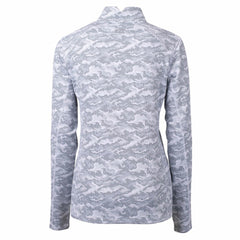 Detroit Lions Cutter & Buck Women's Throwback Logo Traverse Camo Quarter-Zip Pullover Top - Charcoal discount