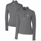 Detroit Lions Cutter & Buck Women's Throwback Logo Traverse Stretch Quarter-Zip Pullover Top - Steel sale