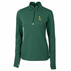 Green Bay Packers Cutter & Buck Women's Throwback Logo Traverse Stretch Quarter-Zip Pullover Top - Green online