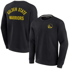 Golden State Warriors Unisex Elements Super Soft Fleece Pullover Sweatshirt sale - Black cheap