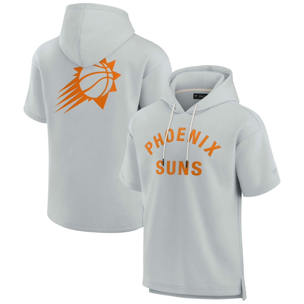 Phoenix Suns Unisex Elements Super Soft Fleece Short Sleeve Pullover Hoodie - Gray for sale