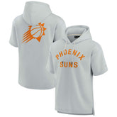 Phoenix Suns Unisex Elements Super Soft Fleece Short Sleeve Pullover Hoodie - Gray for sale