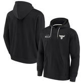 Chicago Bulls Unisex Elements Super Soft Fleece Pullover Hoodie - Black sale