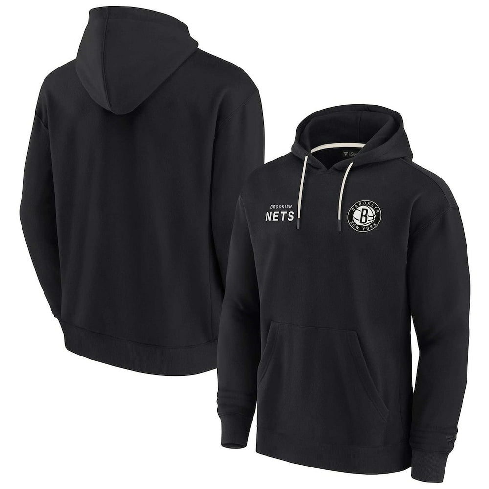 Brooklyn Nets Unisex Elements Super Soft Fleece Pullover Hoodie - Black online