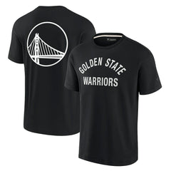 Golden State Warriors Unisex Elements Super Soft Short Sleeve T-Shirt sale - Black online