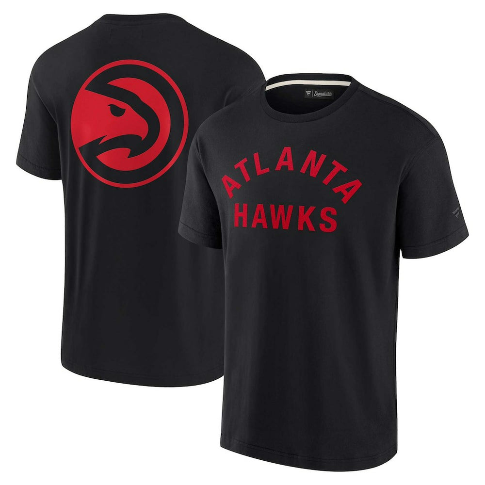 Atlanta Hawks Unisex Elements Super Soft Short Sleeve T-Shirt - Black cheap
