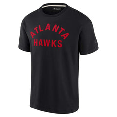 Atlanta Hawks Unisex Elements Super Soft Short Sleeve T-Shirt - Black cheap