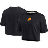Phoenix Suns Women's Elements Super Soft Boxy Cropped T-Shirt - Black discount