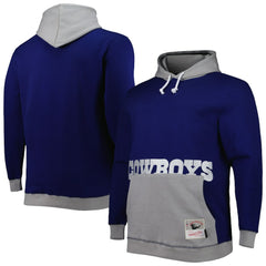 Dallas Cowboys Big & Tall Big Face Pullover Hoodie - Navy/Silver online