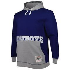 Dallas Cowboys Big & Tall Big Face Pullover Hoodie - Navy/Silver online