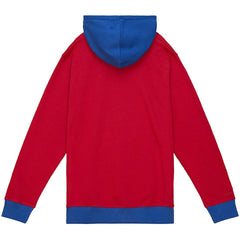 New England Patriots Big & Tall Big Face Pullover Hoodie - Red/Navy for sale