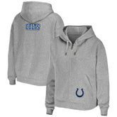 Indianapolis Colts WEAR by Erin Andrews Women's Team Full-Zip Hoodie - Heathered Gray outlet
