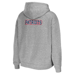 New England Patriots WEAR by Erin Andrews Women's Team Full-Zip Hoodie - Heathered Gray discount