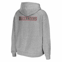 Tampa Bay Buccaneers WEAR by Erin Andrews Women's Team Full-Zip Hoodie - Heathered Gray for sale