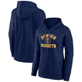 Denver Nuggets Women's Overtime Pullover Hoodie sale - Navy outlet