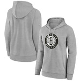 Brooklyn Nets Women's Alternate Logo Pullover Hoodie - Gray sale