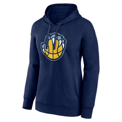 Memphis Grizzlies Women's Alternate Logo Pullover Hoodie - Navy discount