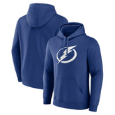 Tampa Bay Lightning Fanatics Primary Logo Pullover Hoodie - Blue Hoodies