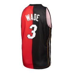 Dwyane Wade Miami Heat Big & Tall Hardwood Classics 2005/06 Split Swingman Jersey - Black/Red online