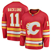 Mikael Backlund Calgary Flames Fanatics Home Breakaway Player Jersey - Red Jerseys