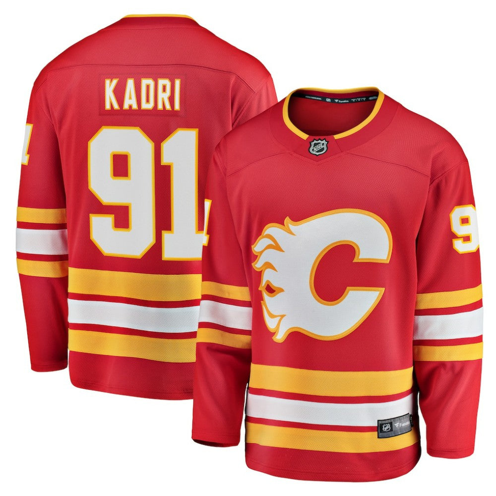 Nazem Kadri Calgary Flames Fanatics Home Breakaway Player Jersey - Red Jerseys