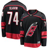 Jaccob Slavin Carolina Hurricanes Fanatics Home Breakaway Player Jersey - Black Jerseys