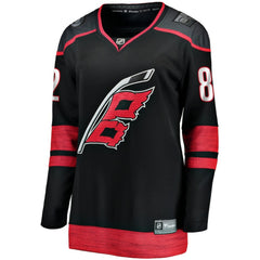 Jesperi Kotkaniemi Carolina Hurricanes Fanatics Women's Home Breakaway Player Jersey - Black Jerseys