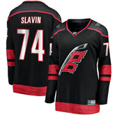 Jaccob Slavin Carolina Hurricanes Fanatics Women's Home Breakaway Player Jersey - Black Jerseys