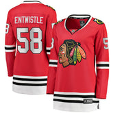 MacKenzie Entwistle Chicago Blackhawks Fanatics Women's Home Breakaway Player Jersey - Red Jerseys