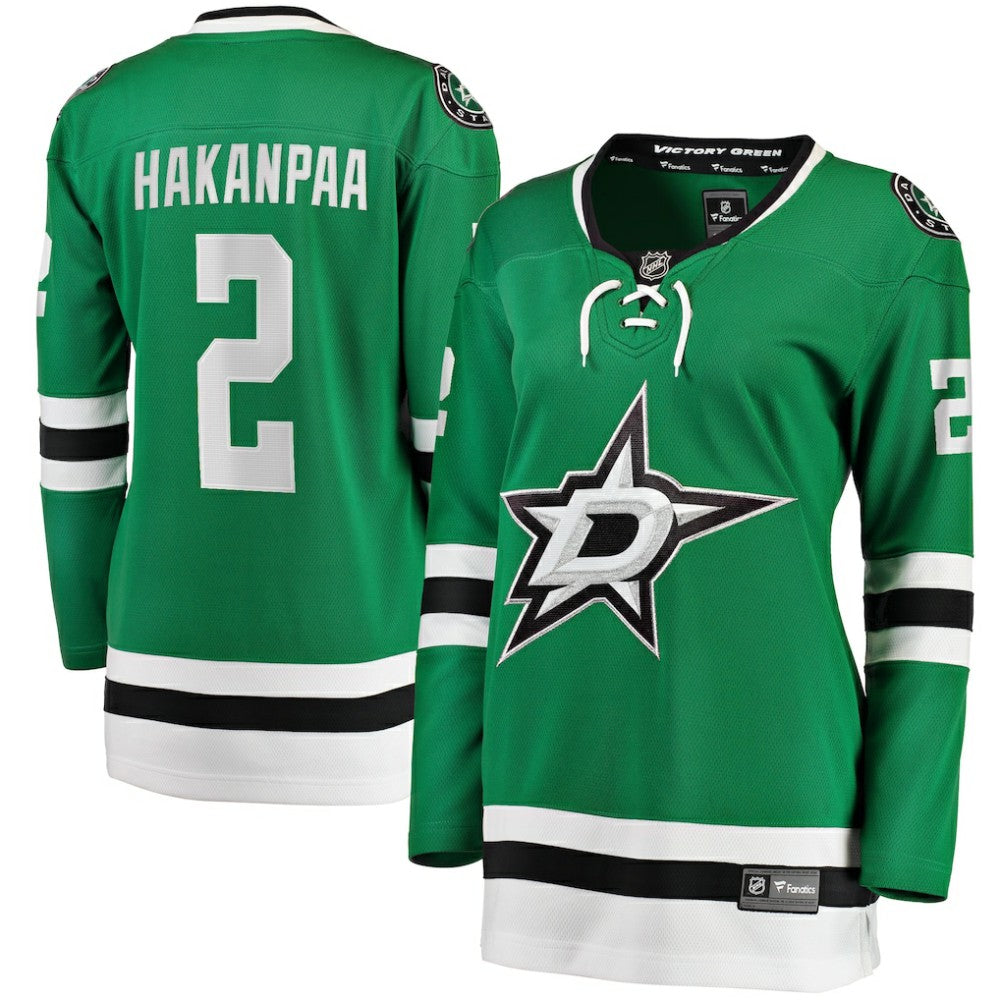 Jani Hakanpaa Dallas Stars Fanatics Women's Home Breakaway Player Jersey - Kelly Green Jerseys
