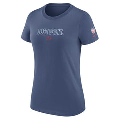 USWNT Women's Just Do It T-Shirt - Blue for sale