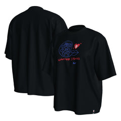 USMNT Women's Spring T-Shirt - Black for sale