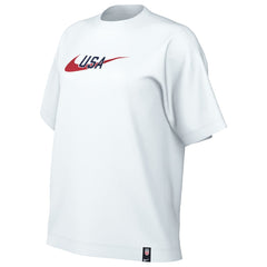 USMNT Women's Swoosh T-Shirt - White on sale