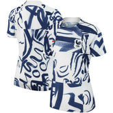 France Women's National Team Women's 2023 Pre-Match Top - White on sale