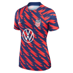 USWNT Women's 2023 Strike Drill Pre-Match Top - Navy online