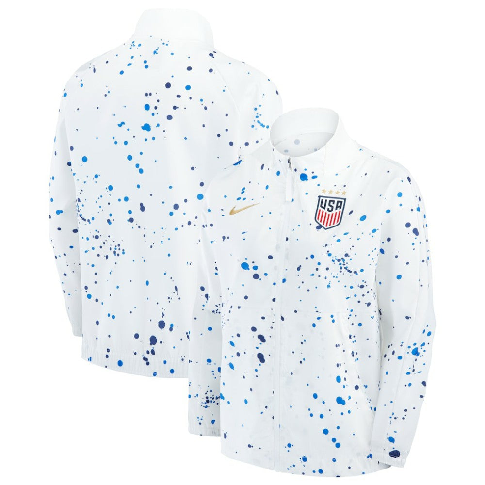 USWNT Women's Team Anthem Performance Full-Zip Jacket - White on sale