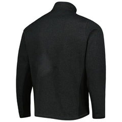 Philadelphia Flyers Antigua Course Quarter-Zip Jacket - Heathered Black Jackets