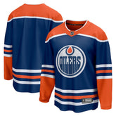 Edmonton Oilers Fanatics Home Breakaway Blank Jersey - Royal Jerseys