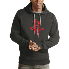 Houston Rockets Antigua Team Logo Victory Pullover Hoodie sale - Charcoal for sale