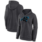 Carolina Panthers Women's Primary Logo Pullover Hoodie - Charcoal for sale