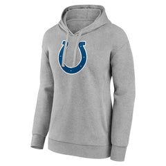 Indianapolis Colts Women's Primary Logo Pullover Hoodie - Gray online