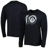 Brooklyn Nets '47 10th Anniversary Super Rival Long Sleeve T-Shirt - Black for sale