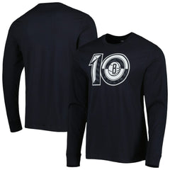 Brooklyn Nets '47 10th Anniversary Super Rival Long Sleeve T-Shirt - Black for sale