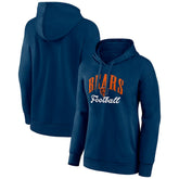 Chicago Bears Women's Victory Script Pullover Hoodie - Navy outlet